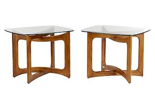 Pair, Sculptural Adrian Pearsall Side Tables