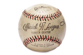 Paul & Dizzy Dean Signed Baseball, Circa 1930s/40s