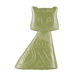 Hull Experimental Pottery, Rare Turnabout Cat Bank