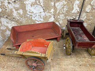 Miniature Wagons and Seat
