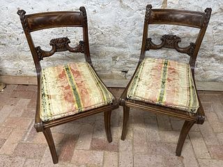 Pair of Classical Side Chairs
