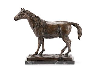 After P.J. Mene, "Standing Horse", Bronze