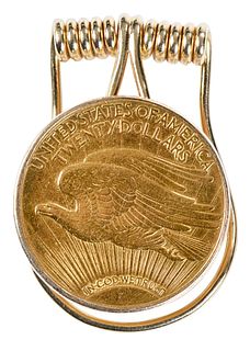 St. Gaudens Gold Coin Money Clip