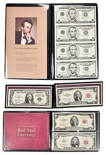 Large Group of Paper Currency, Mostly U.S. 