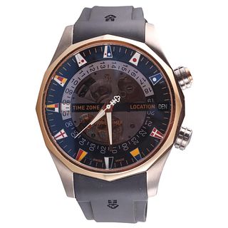  Corum Admiral's Cup Legend 47 Worldtimer Watch A637/02743
