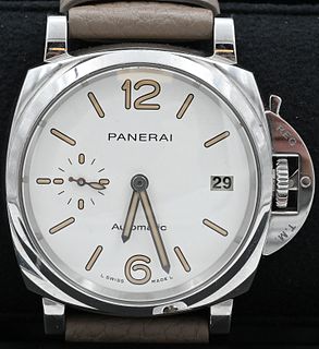 Panerai "Luminor Due" Stainless Wristwatch