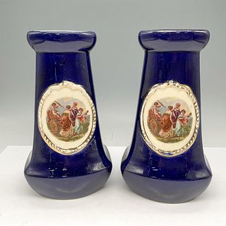 Pair of Josef Strnact Art Nouveau Vases