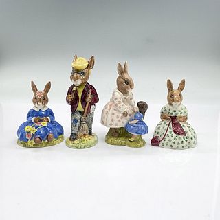 4pc Royal Doulton Bunnykins Figurines, Various