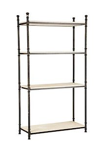 Contemporary Neoclassical Style Etagere