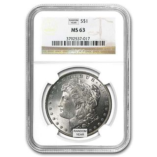 Box (20) Mixed Date & MM NGC MS63 Morgan Silver Dollar