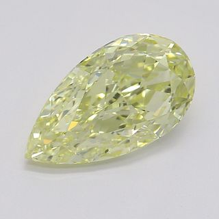 1.21 ct, Natural Fancy Yellow Even Color, VVS1, Pear cut Diamond (GIA Graded), Appraised Value: $18,500 