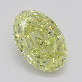 1.53 ct, Natural Fancy Yellow Even Color, VS1, Oval cut Diamond (GIA Graded), Appraised Value: $24,700 