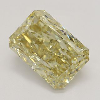 2.58 ct, Natural Fancy Brownish Yellow Even Color, VVS1, Radiant cut Diamond (GIA Graded), Appraised Value: $29,700 