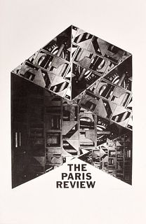 Louise Nevelson PARIS REVIEW Lithograph, Signed