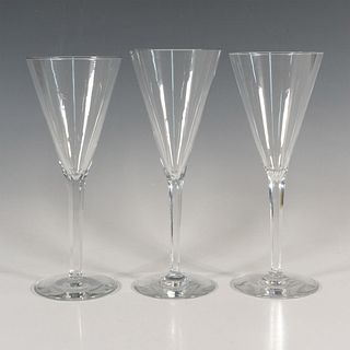 3pc Baccarat Wine Glasses