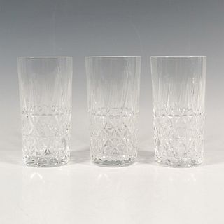 3pc Baccarat Crystal Cocktail Glasses