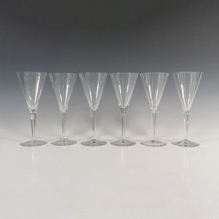 6pc Baccarat Wine Glasses