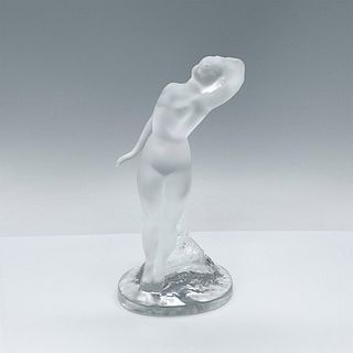 Lalique Crystal Sculpture, Danseuse Bras Leves