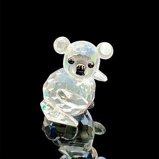 Swarovski Silver Crystal Figurine, Mini Koala Bear