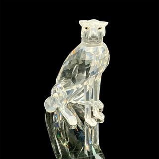 Swarovski Silver Crystal Figurine, Cheetah 183225