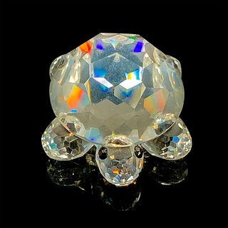 Swarovski Silver Crystal Figurine, SCS Turtle/Tortoise