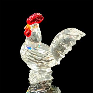 Swarovski Silver Crystal Figurine, Rooster 247759