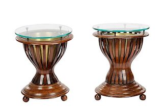 Pair, Regency Wine Coolers Converted to Tables