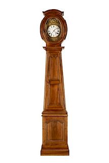 Dutch Baroque Walnut Tall Case Clock