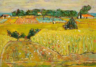 Andre Vignoles Landscape Painting 