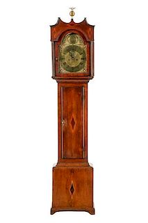 George III Oak Long Case Clock, John Jefferis