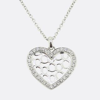 Bucherer Diamond Heart Necklace