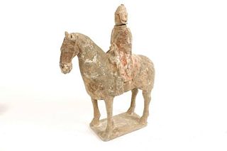 Chinese Tang Dynasty Style Horse & Rider