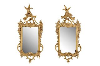 Pair, Friedman Bros Chinese Chippendale Mirrors