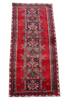 Hand Woven Persian Ashebel Rug 4' 6" x 11'