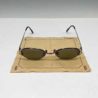 Cartier Scala Rimless Sunglasses with Case
