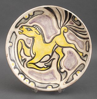 Christopher Stebly x Shearwater Art Pottery Plate