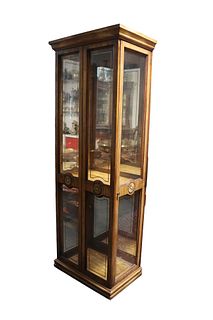 Vintage Cabinet of Curio with Lighting