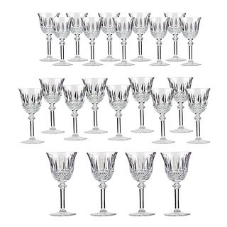St. Louis Crystal Goblets 'Tommy' Pattern