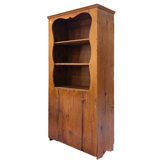 American Pine and Mixed Wood Cabinet, Ohio River Valley