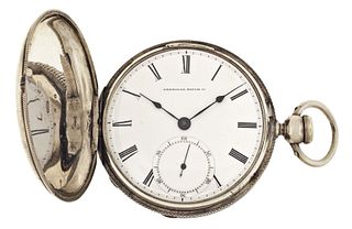 A Civil War era Waltham model 1859 Wm. Ellery pocket watch