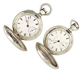 A lot of two Waltham pocket watches