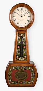 Howard & Davis No. 1 Regulator hanging banjo clock