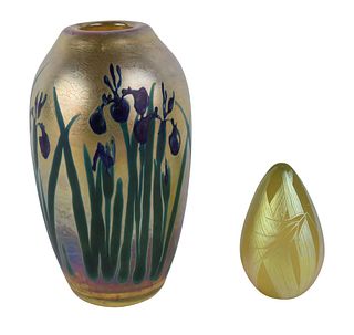 Chris Heilman & Joyce Roessler Glass Vase