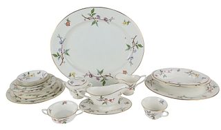 Set of Royal Worcester "Blossom Time" Dinnerware