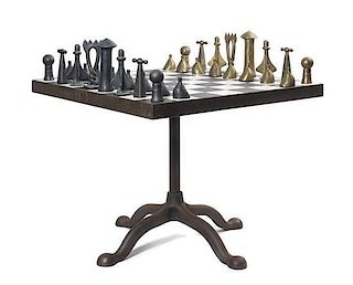 Jim Love, (American, 1927-2005), Chess Game