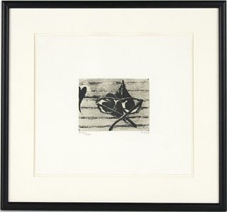 Richard Diebenkorn, American 1922-1993, Untitled (From Harvey Gantt Portfolio),1990, Print