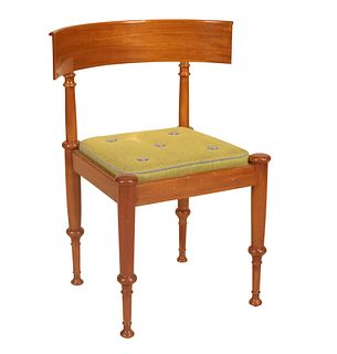 Danish Neoclassical Style Mahogany Klismos Side Chair