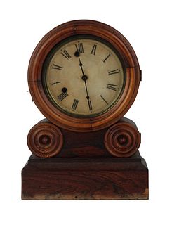 Ingram & Co. Walnut Mantle Clock