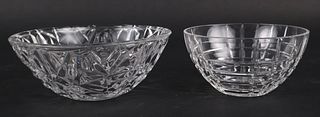Two Tiffany & Co. Crystal Bowls