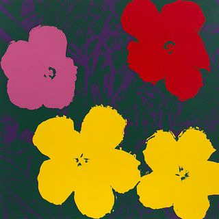Andy Warhol- Silk Screen "Flowers 11.65"